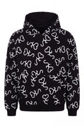 SSS Black & White Monogram Hoodie